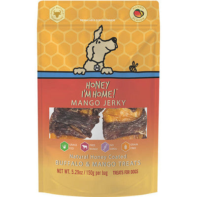 Honey D Buf Mango Jrky 5.29oz {L + } - Dog