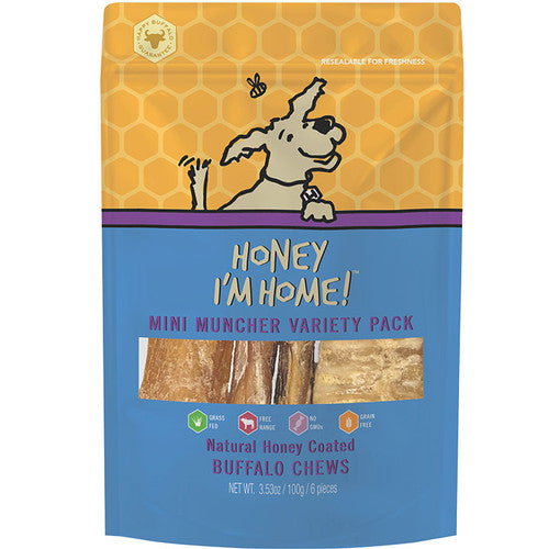 Honey D Buf Min Muncher Vty Pk - Dog