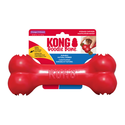 KONG Goodie Bone Dog Toy Red X-Large 035585356716