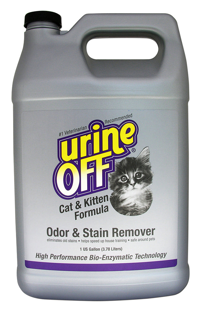 Urine Off Cat & Kitten Formula Stain and Odor Remover 1 gal 857064001241