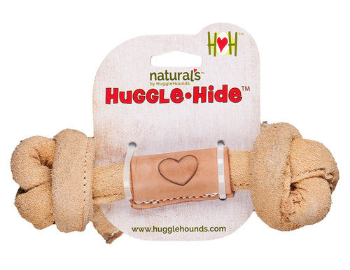 Huggle D Knot Nat Lthr Bn Lg{L + x} - Dog