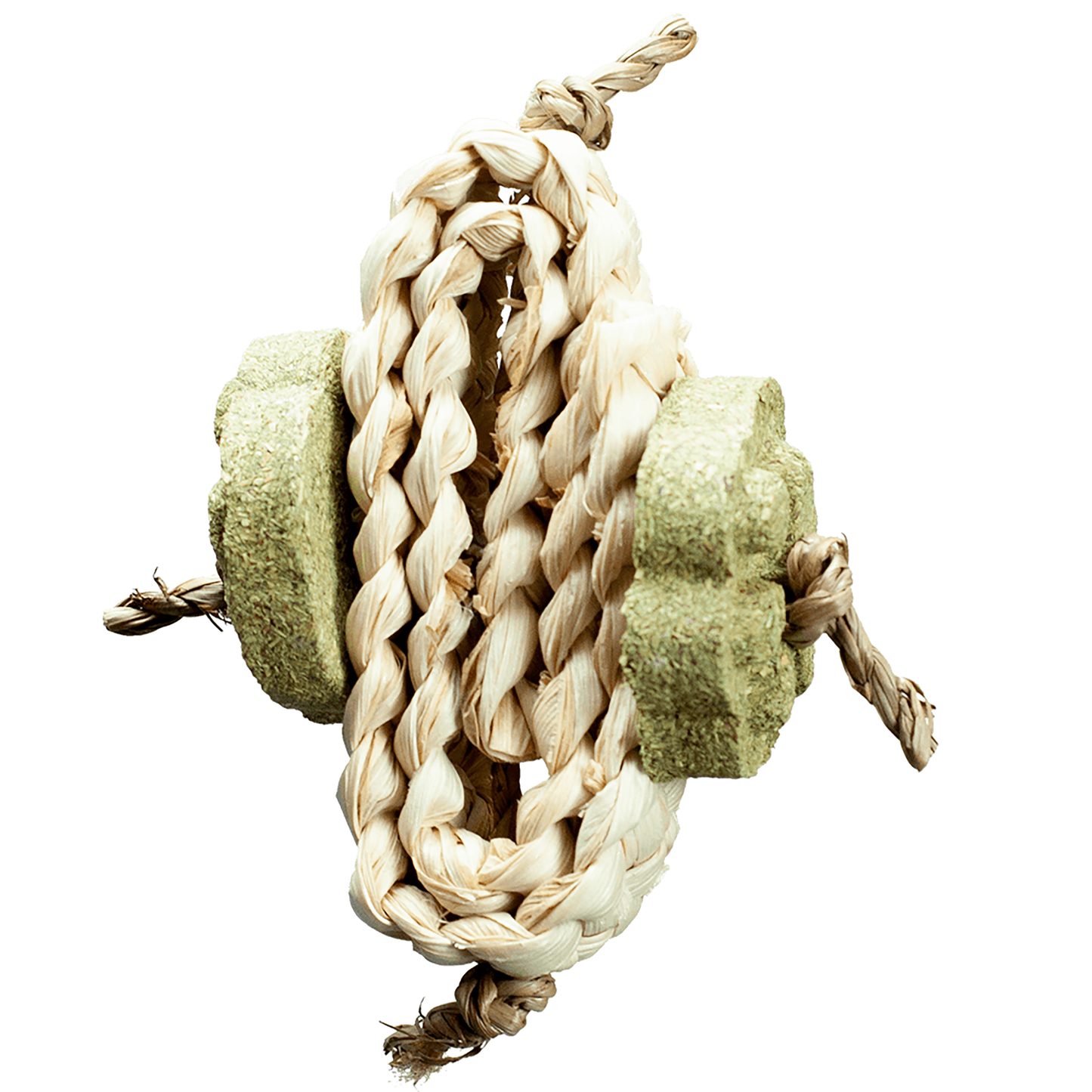 A & E Cages Nibbles Twisted Hay Small Animal Chew 644472005837