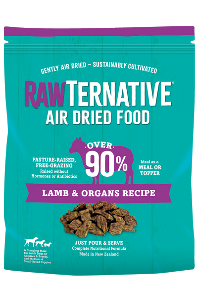 Grandma Mae's Country Naturals Rawternative Air Dried Dog Food Lamb & Organs 5 lb 850042318034