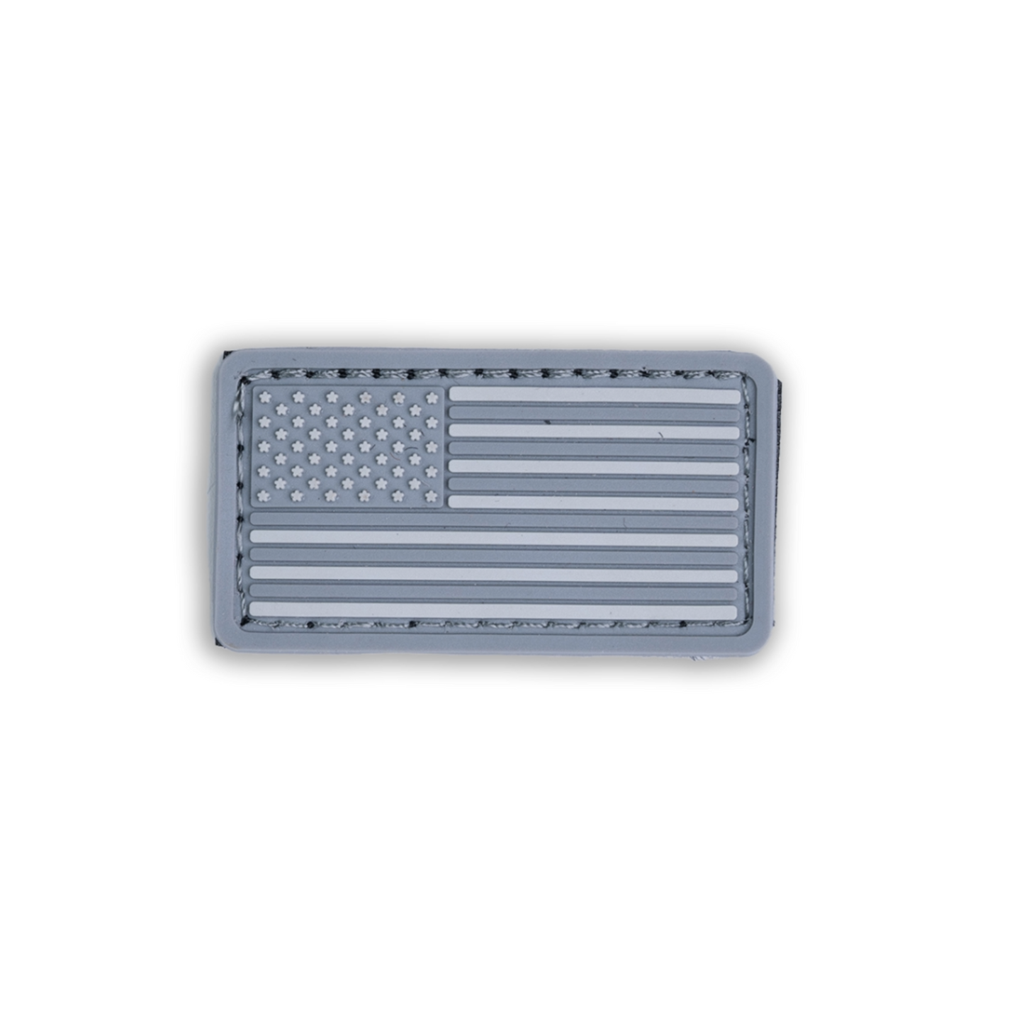 Boss Dog Tactical Collar Patch Grey USA Flag 850010391571