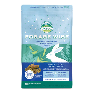 Oxbow Animal Health Forage Wise Adult Rabbit Food 4 lb 744845969107