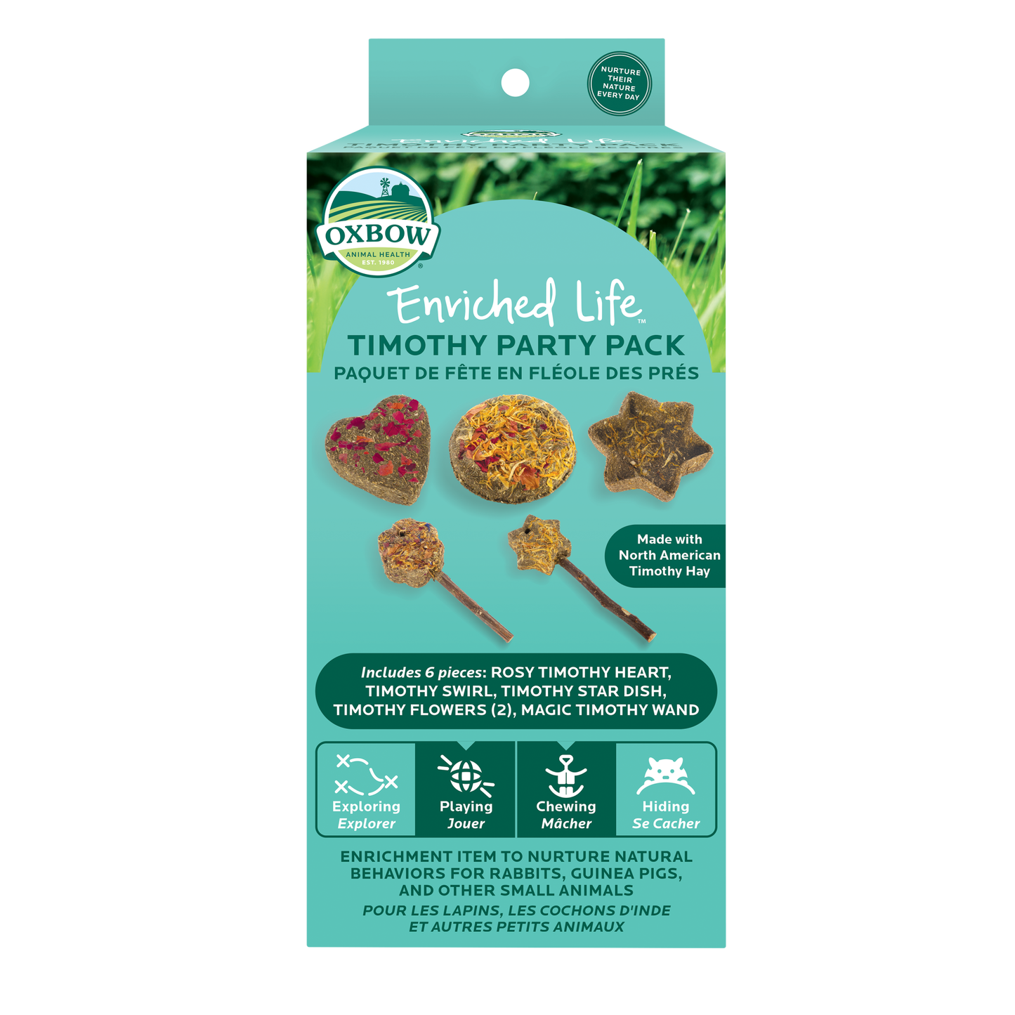 Oxbow Animal Health Enriched Life Timothy Party Pack Small Animal Chews 744845967943