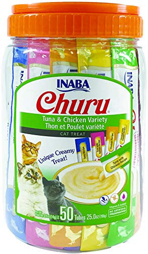 Inaba Churu 50 Tubes Tuna & Chicken Variety {L-1}859037 857276007697