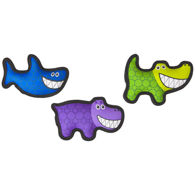 Spot Dura-Fuse Rubber Ballistic Dog Toy Assorted Color 7.5 in 077234549216
