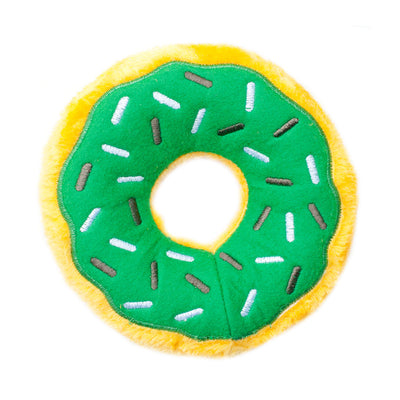 ZippyPaws Donutz Dog Toy Mint Chip Medium 818786016555