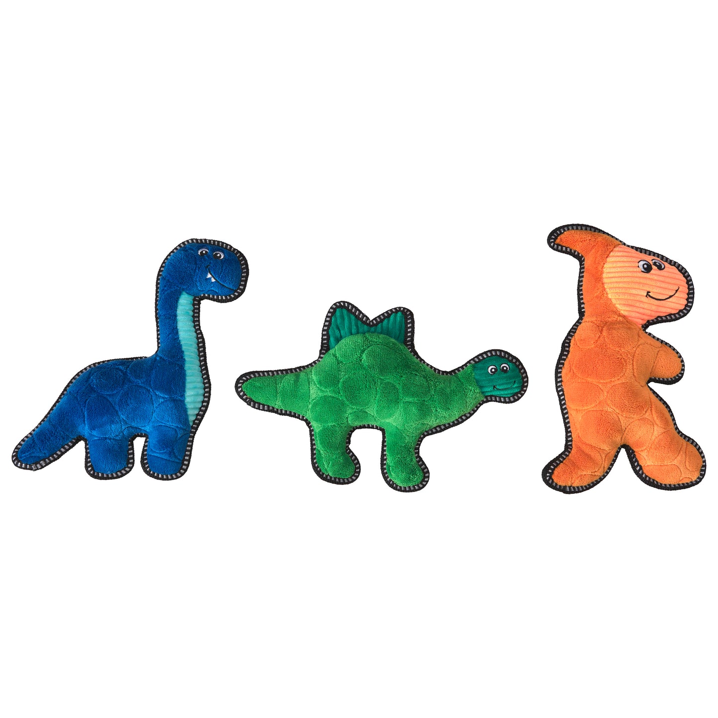 Spot Dura-Fuse Dinosaur Dog Toy Assorted Color 11 in 077234549230