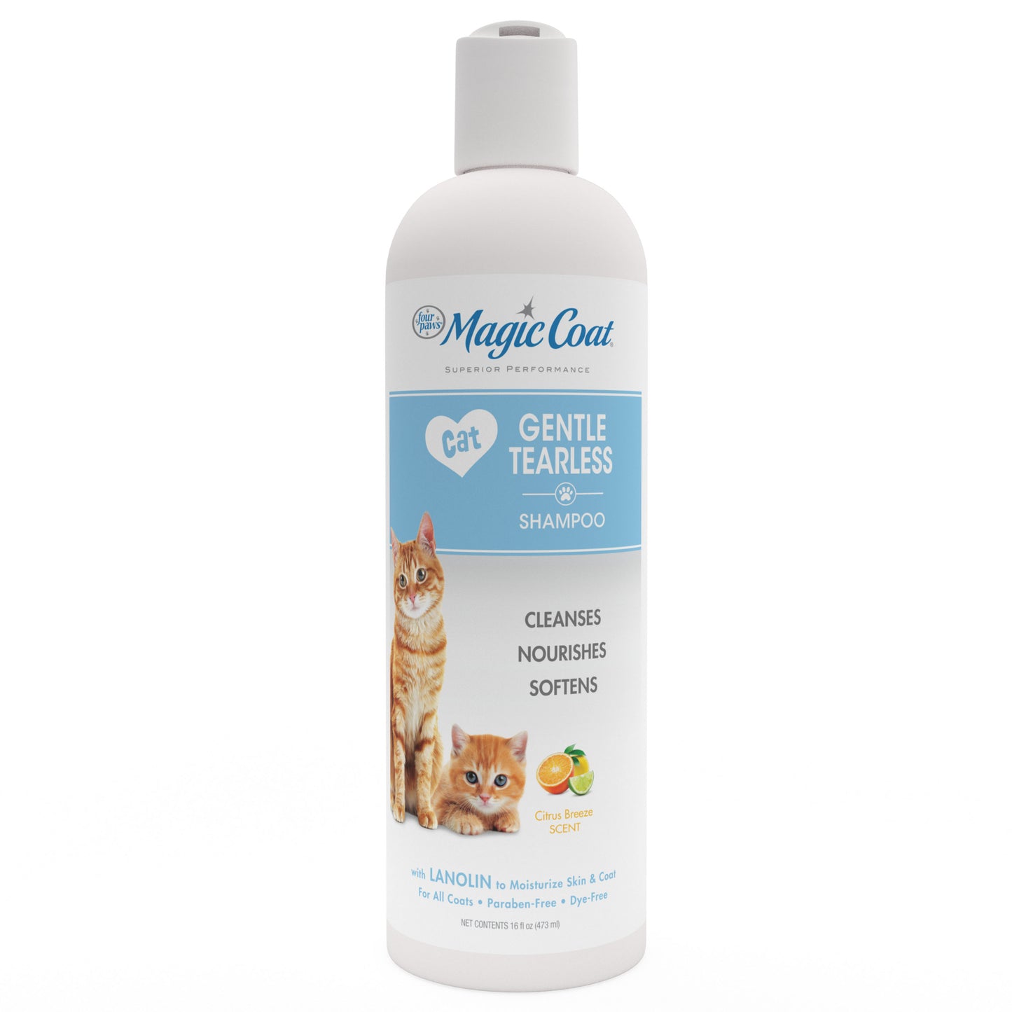 Four Paws Magic Coat® Tearless Kitten & Cat Shampoo 16 oz (1 ct) 045663976422