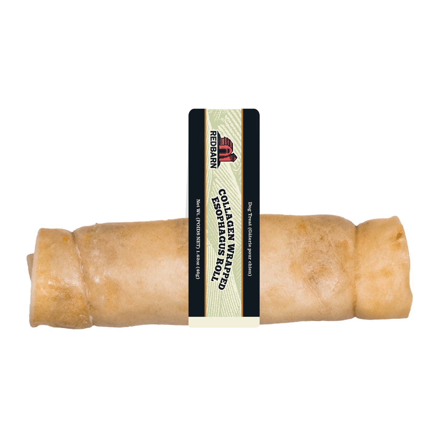 Redbarn Pet Products Redbarn Collagen Wrapped Esophagus Roll Dog Treat 25ea/Medium, 25 ct 785184262474