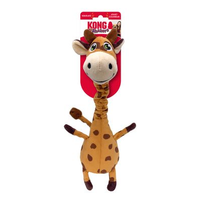 KONG Shakers Bobz Dog Toy Giraffe Medium 035585498553