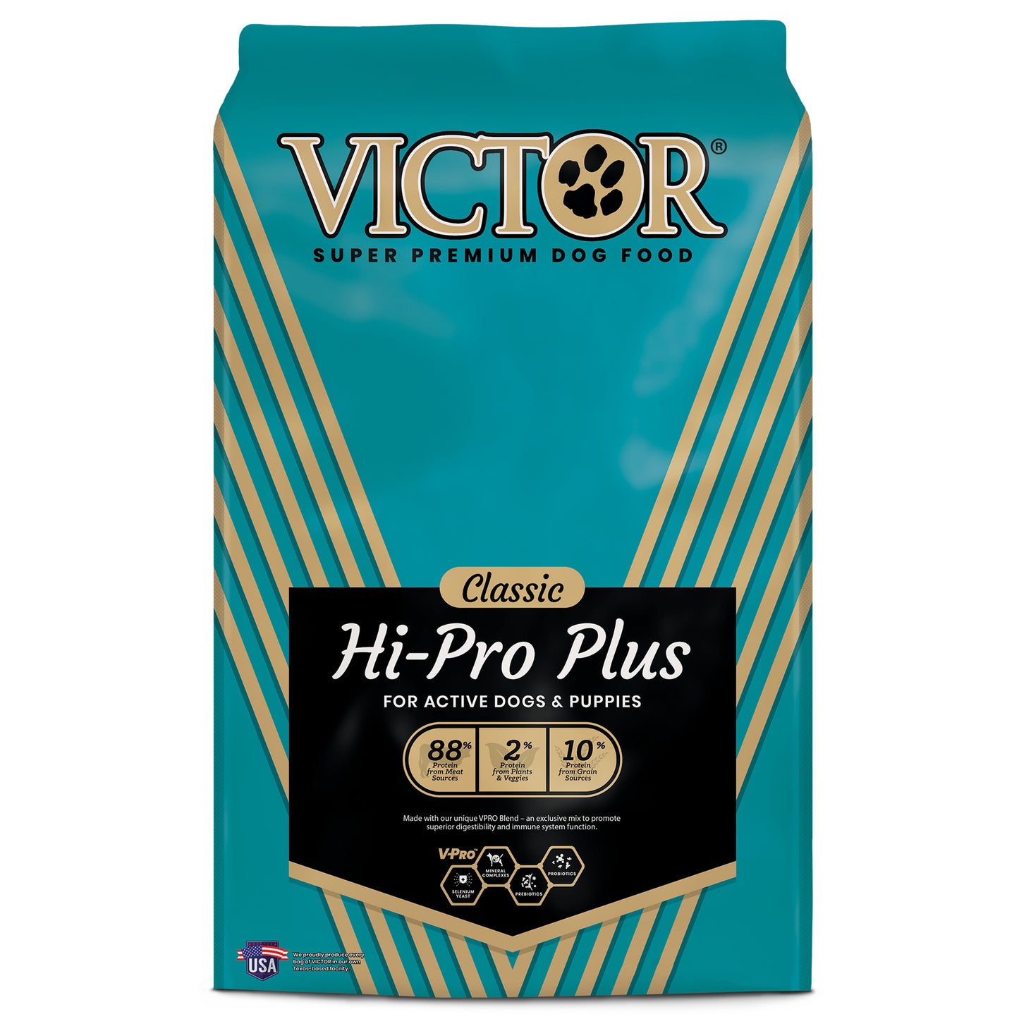 Victor Super Premium Dog Food Classic Hi-Pro Plus Dry Dog Food Beef 44 lb 899944446452