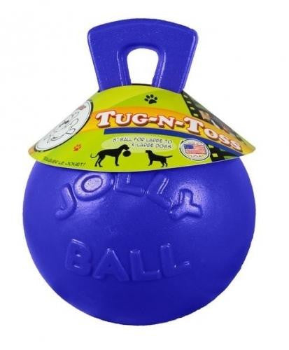 Jolly Pets Tug - N - Toss Blue 10β {L + 1} 881115 - Dog