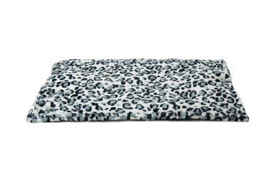 Fur Haven Pet Products Thermanap Faux Fur Warming Pet Mat Snow Leopard Small 842229102307