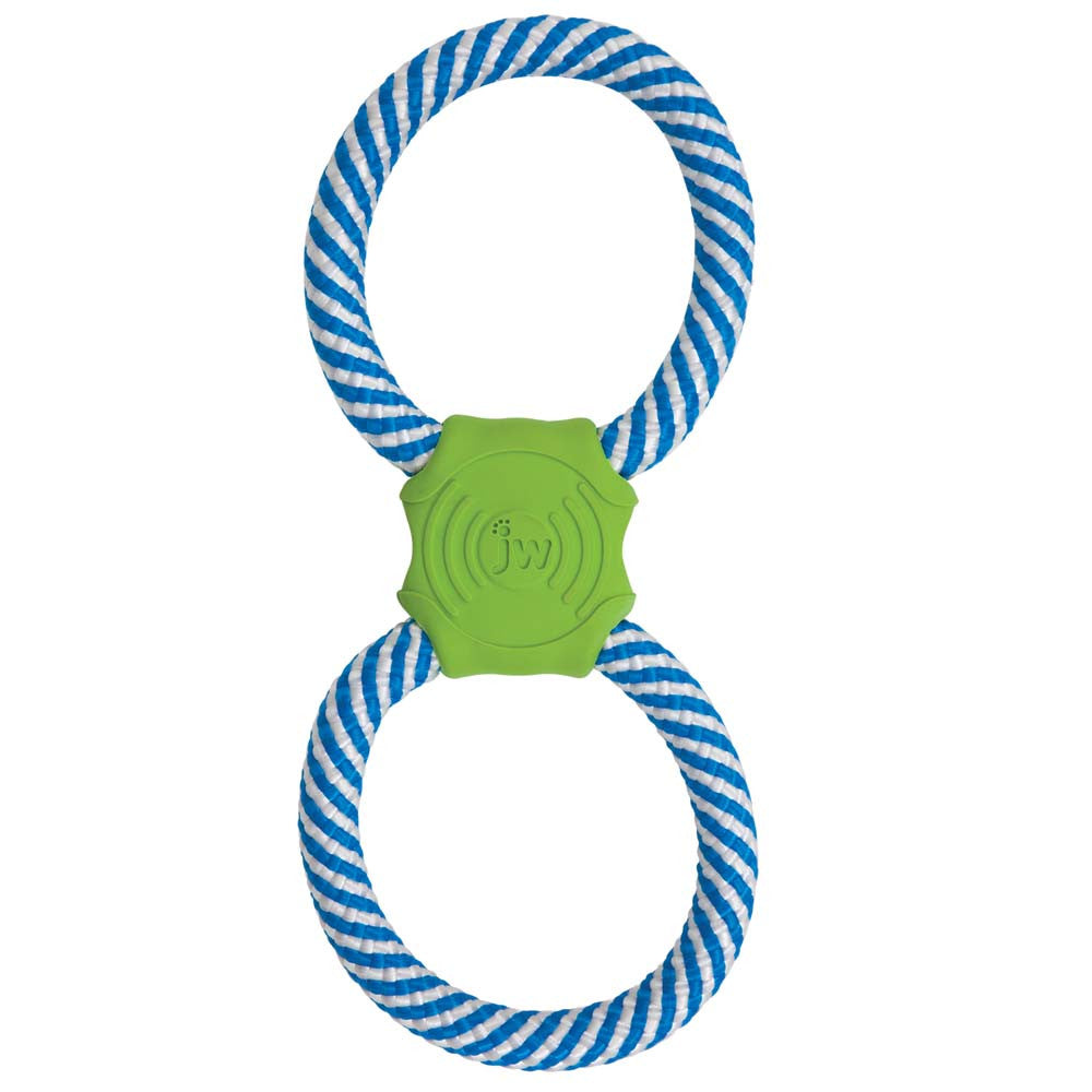 JW Pet Pet Giggle Tug Toy Multi-Color 12 in One Size
