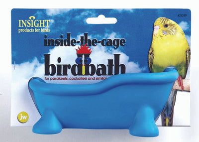 JW Pet Inside Cage Bird Bath Assorted One Size