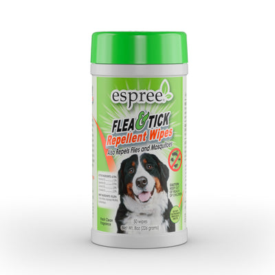 Espree Flea and Tick Repellent Wipes for Dogs 8 oz, 50 ct 748406014572