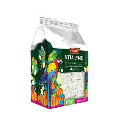 A & E Cages Vitapol Vita Line Pumpkin Seeds for Parrots & Exotic Birds 150 g 644472002317