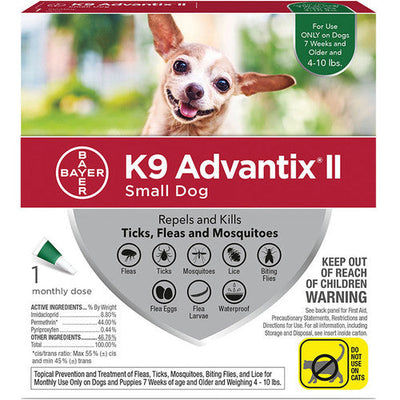K9 Advantix Ii Dog Small 1 Pack