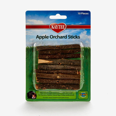 Kaytee Apple Orchard Sticks 10 Count - Small - Pet