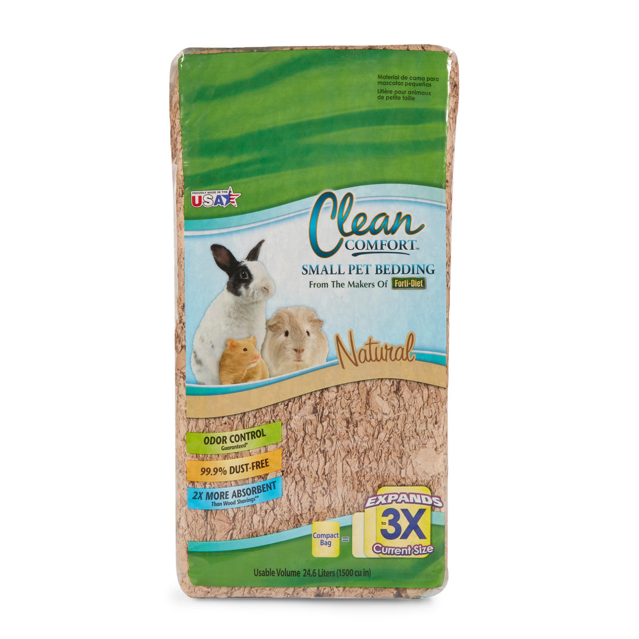 Kaytee Clean Comfort Small Pet Natural Bedding 500ci {L-2} 071859947778