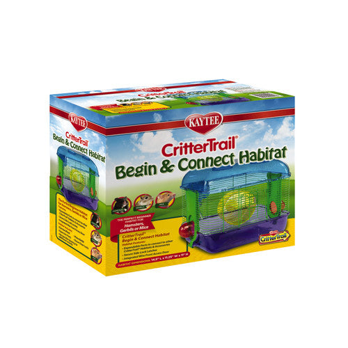 Kaytee CritterTrail Begin - N - Connect Habitat - Small - Pet
