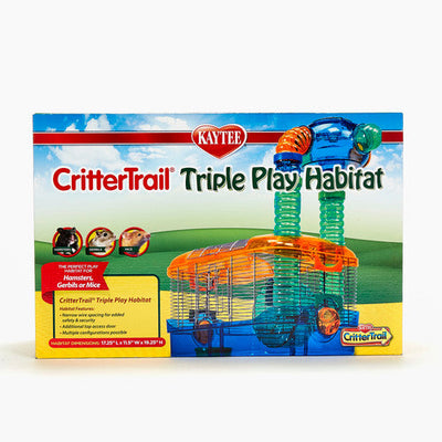 Kaytee CritterTrail Triple Play Habitat - Small - Pet