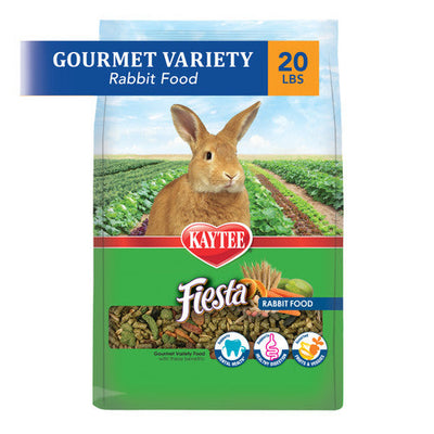 Kaytee Fiesta Rabbit Food 20 Pounds - Small - Pet