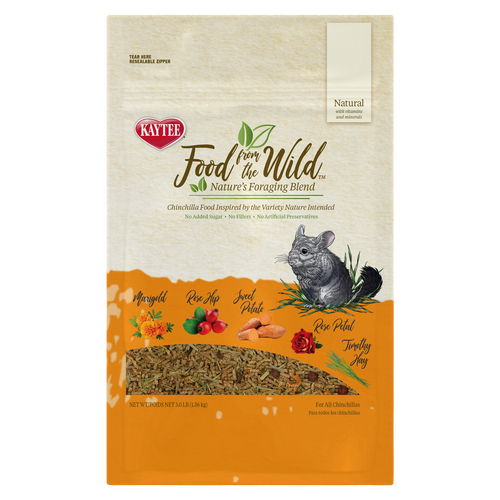 Kaytee Food From the Wild Chinchilla 3 Pounds - Small - Pet