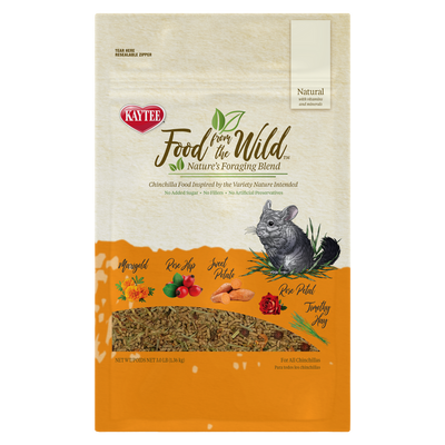 Kaytee Food From the Wild Chinchilla, 3 Pounds