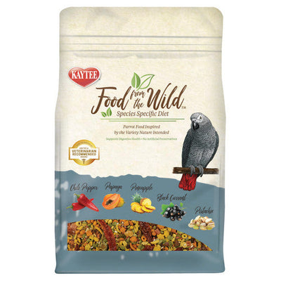 Kaytee Food from the Wild Parrot 2.5 Pounds - Bird
