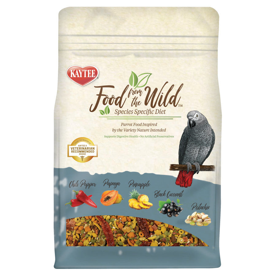 Kaytee Food from the Wild Parrot 2.5 Pounds - Bird