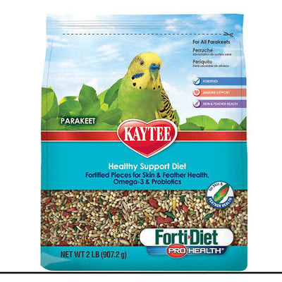 Kaytee Forti - Diet Pro Health Parakeet Food 2 lb - Bird