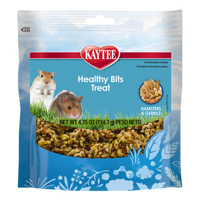 Kaytee Healthy Bits Treat - - Hamster & Gerbil 4.75 oz - Small - Pet
