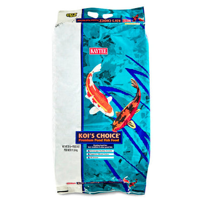 Kaytee Koiās Choice Koi Floating Fish Food 25 LB Bag - Pond