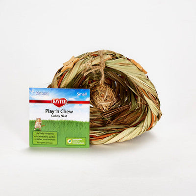 Kaytee Natural Play - N - Chew Chubby Nest Small - Small - Pet