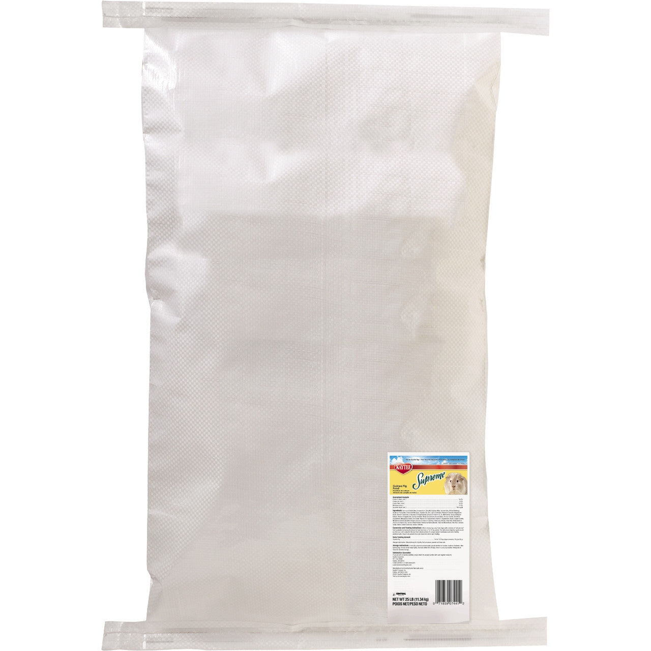 Kaytee Supreme Guinea Pig Food 25 lb