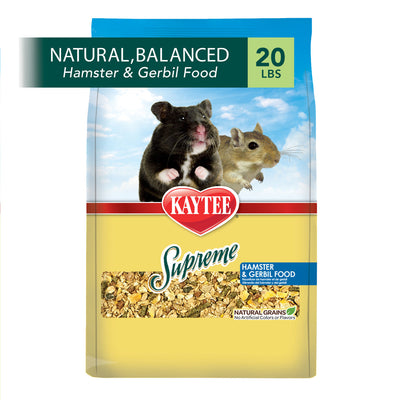 Kaytee Supreme Hamster and Gerbil Food 20 lb