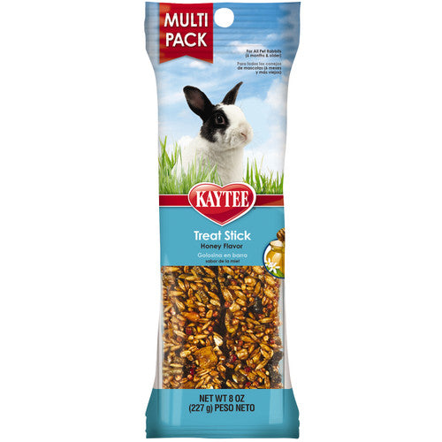 Kaytee Treat Stick Honey Flavor - - Rabbit 8 oz - Small - Pet