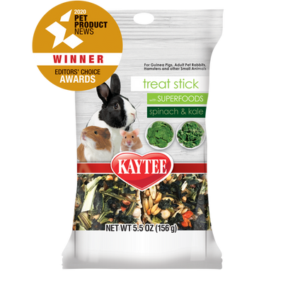 Kaytee Treat Stick With Superfood Spinach and Kale 5.5 Ounces - Small - Pet