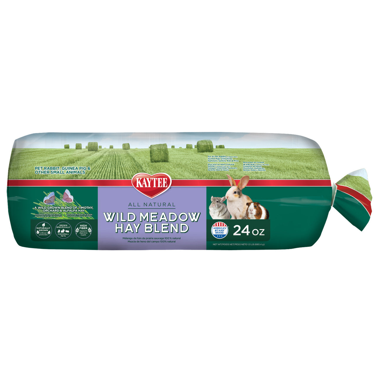 Kaytee Wild Meadow Hay Blend 24 Ounces