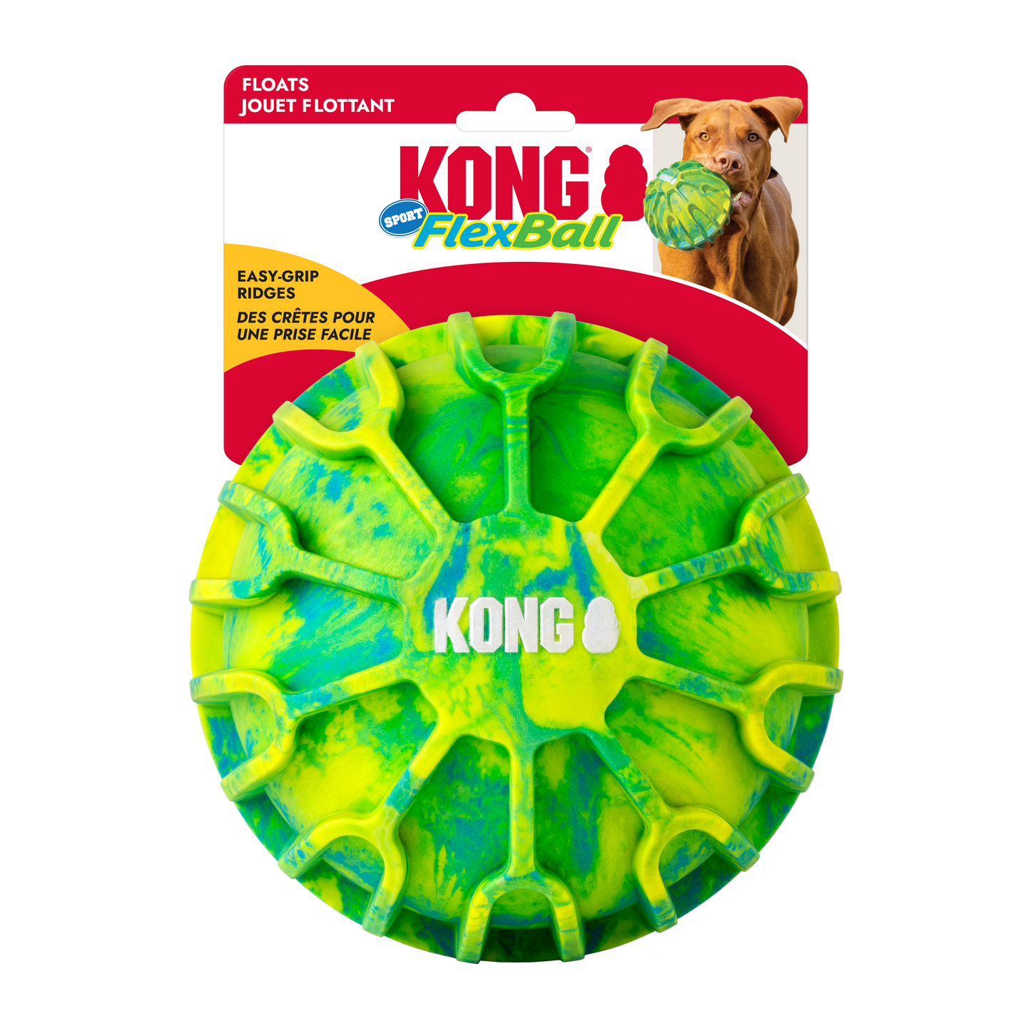 KONG Flexball Sport Ball Dog Toy X-Large 035585533056