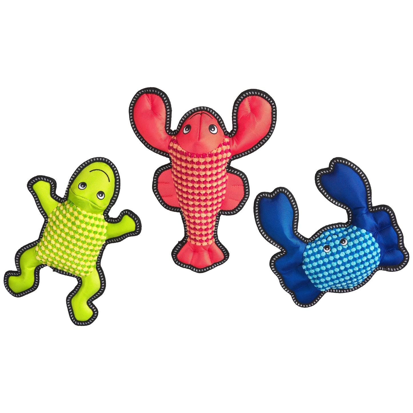 Spot Dura-Fuse Sea Creatures Dog Toy Assorted Color 10 in 077234549247