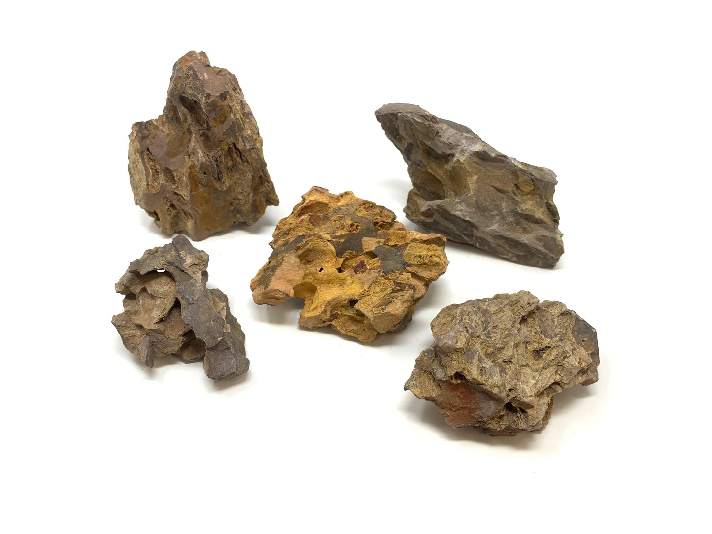 CaribSea Exotica Freshwater Dragon Stone Small Accent Pieces 25 lb 008479113290