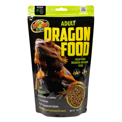 Zoo Med Adult High Fiber Dragon Food 10 oz 097612402797