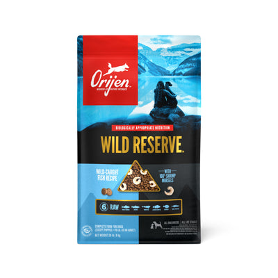 Orijen Wild Reserve Dry Dog Food Wild-Caught Fish 20 lb 064992728151