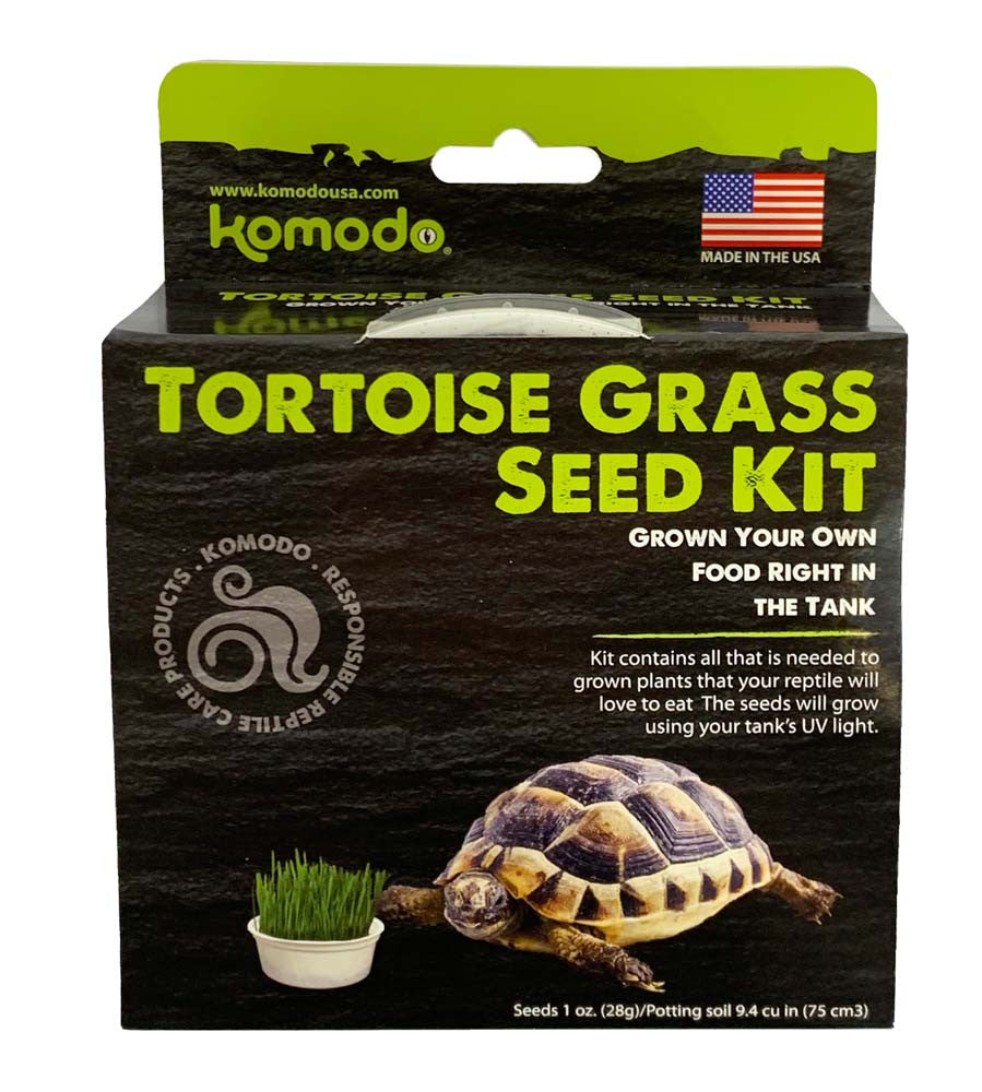 Komodo Grow Your Own Grass Seed Kit for Tortoise 6.5 in