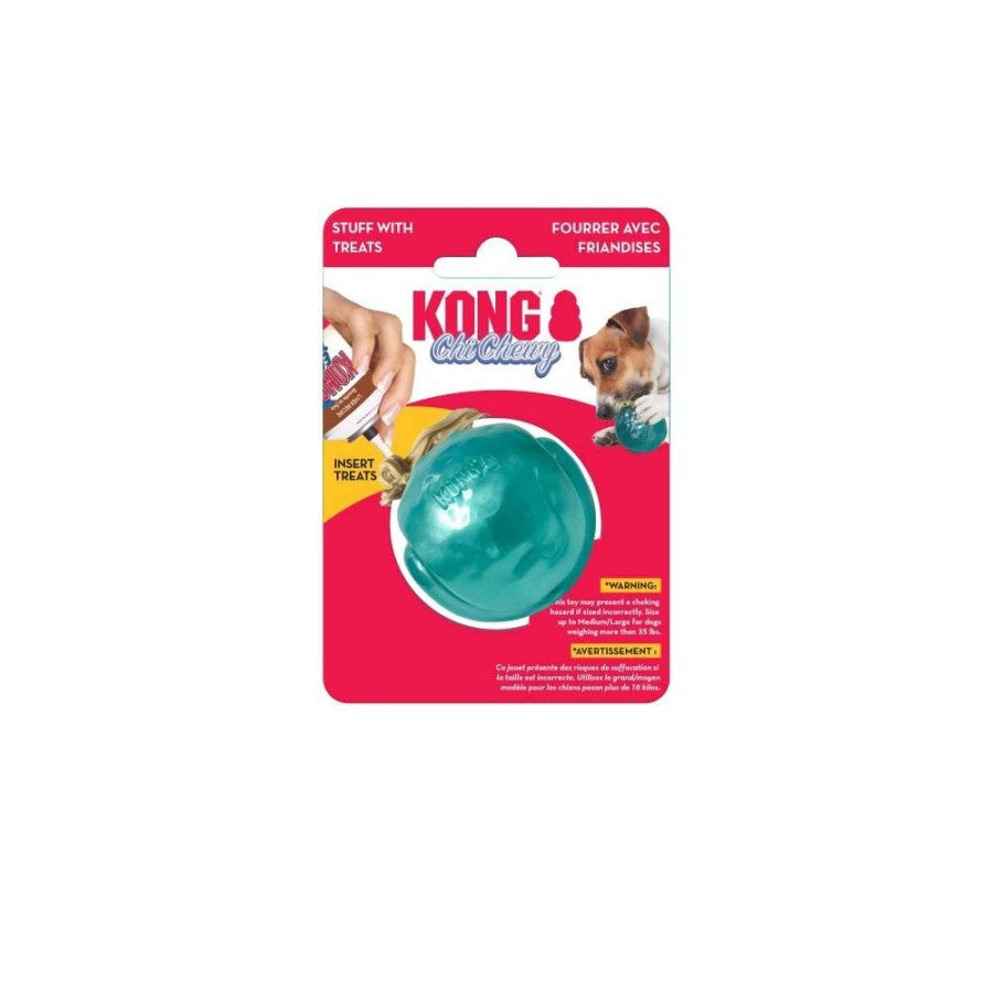 KONG ChiChewy Ball Dog Toy Assorted Small 035585498072 Pets